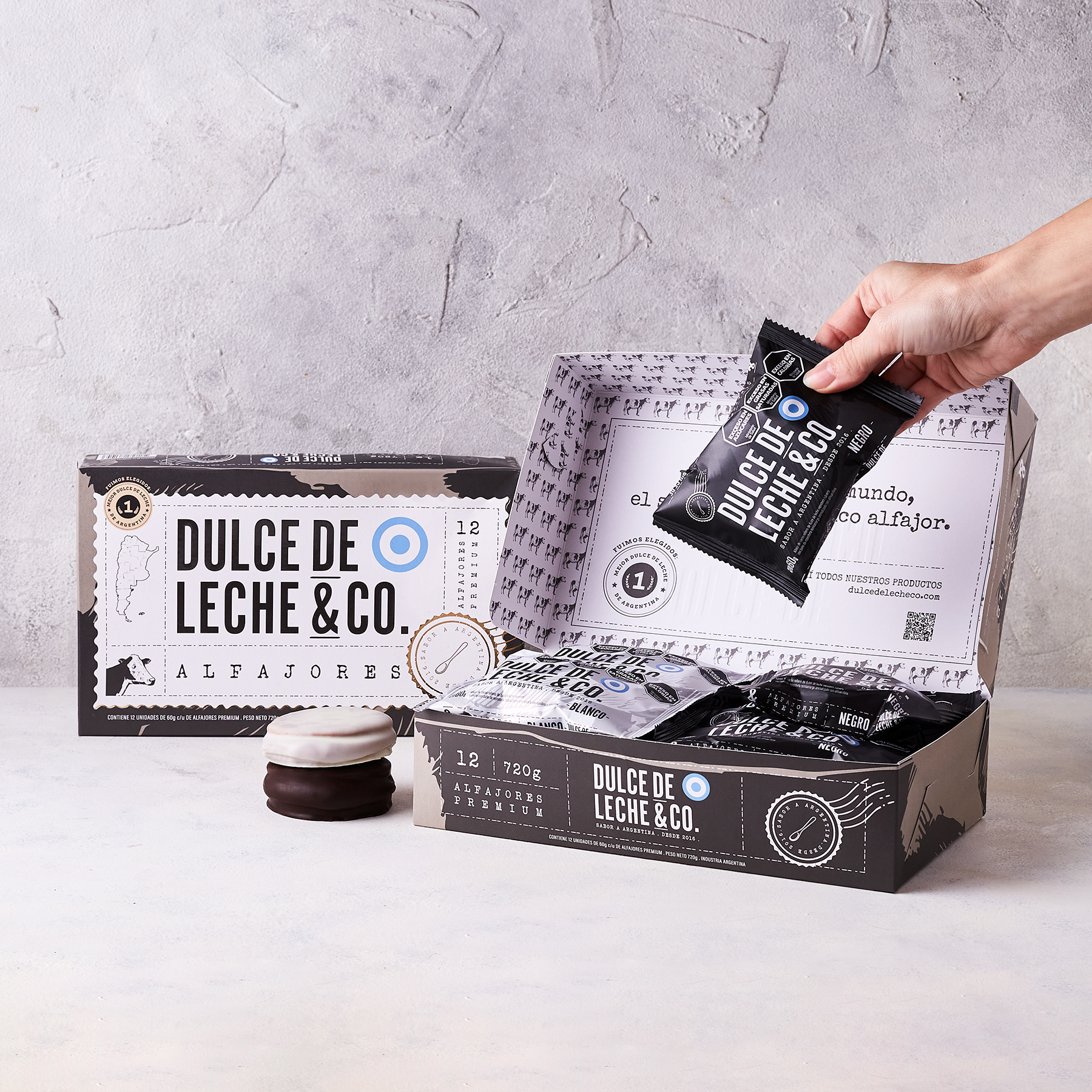Retail Cases — Chocolate Alfajores